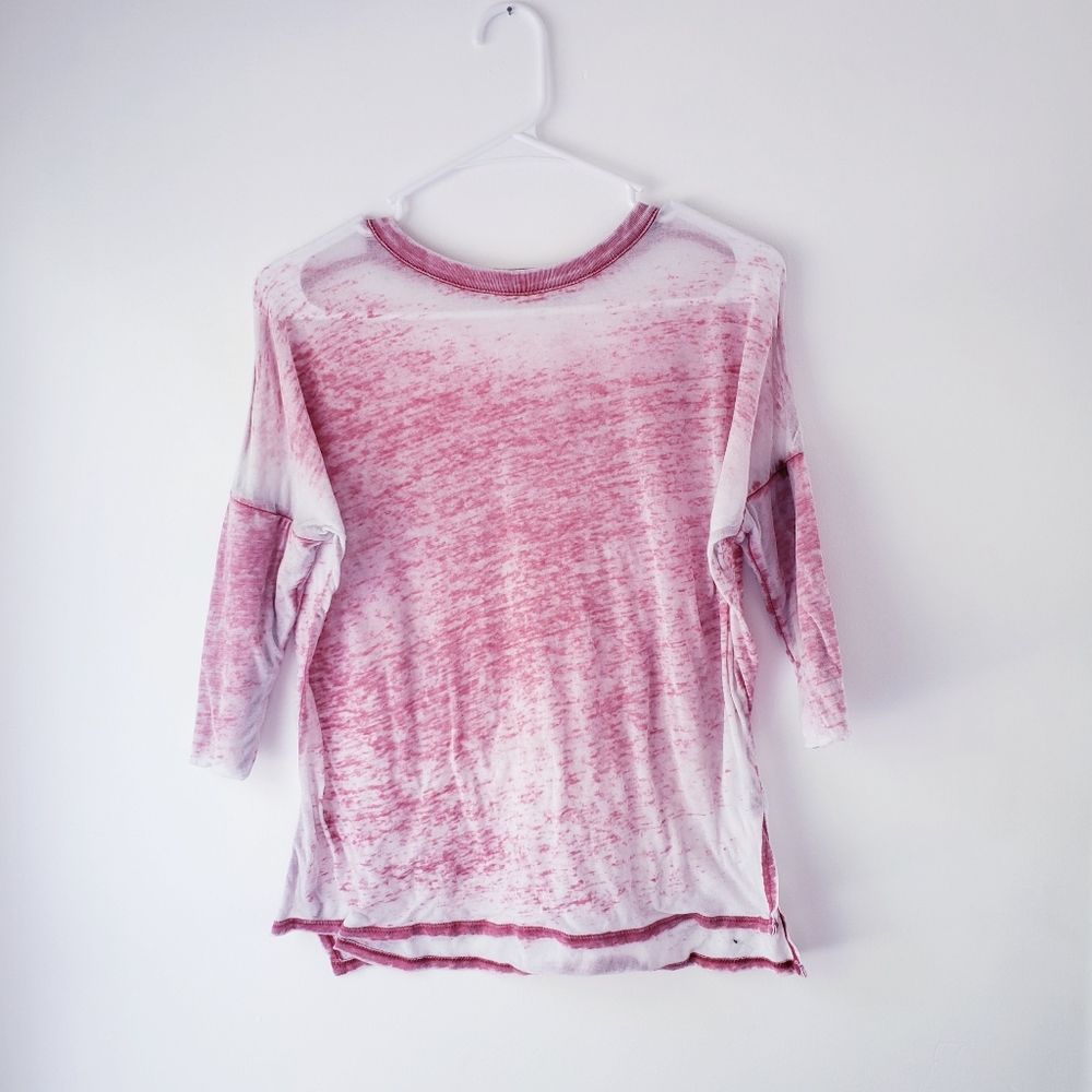 4 for $20 Forever 21 Burnout Red Shirt